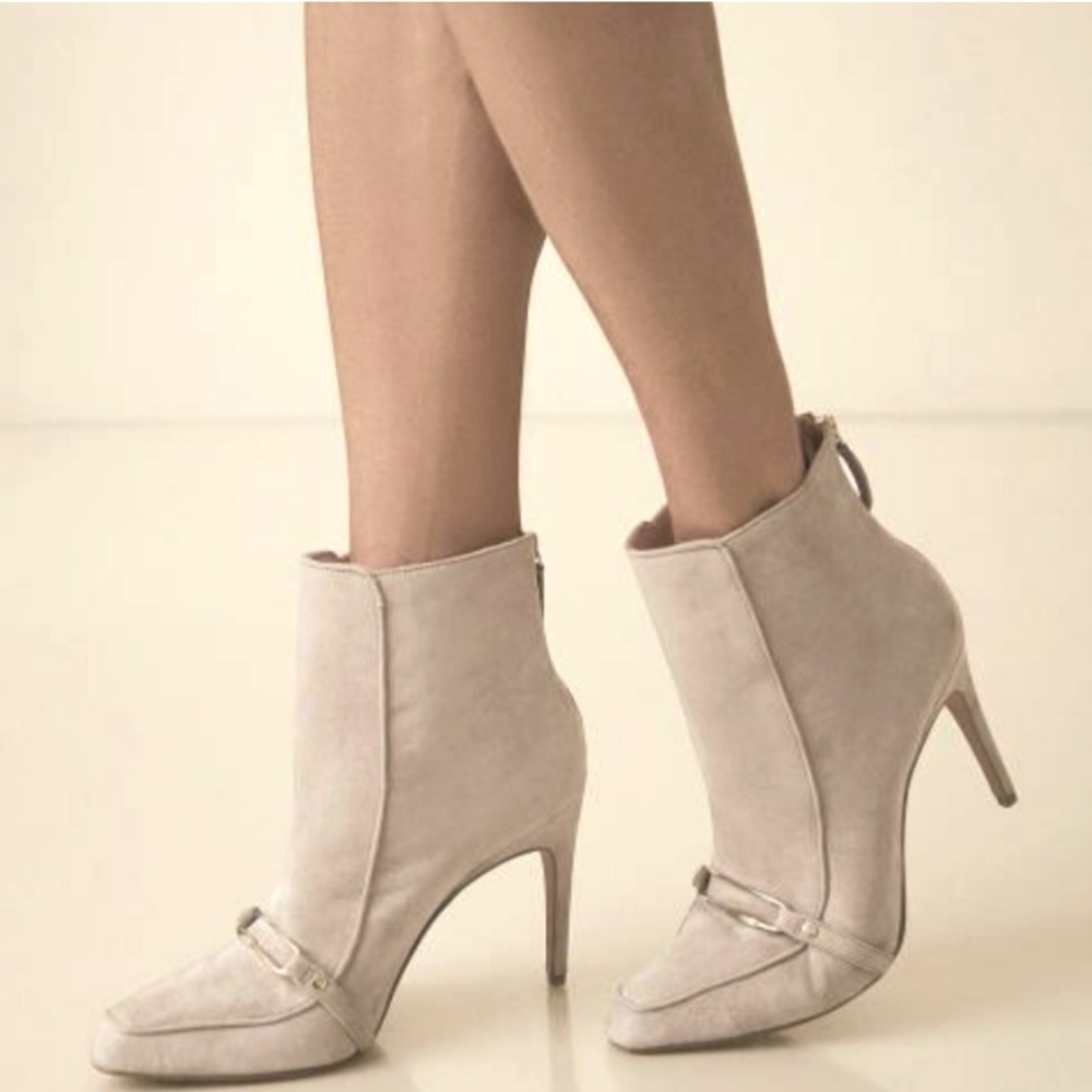 NWT REISS | Jett Suede Ankle Booties - Picture 3 of 6